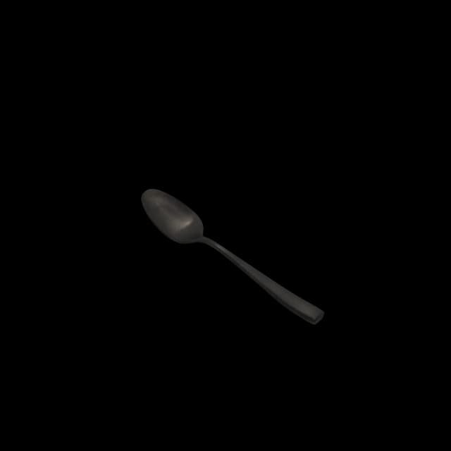 Cuchara sopa negro