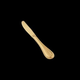 Cuchillo fuerte dorado