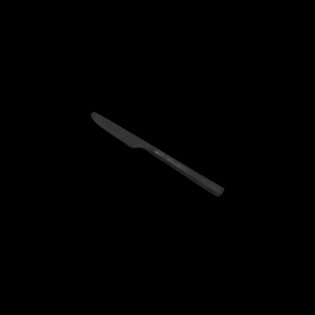 Cuchillo fuerte negro