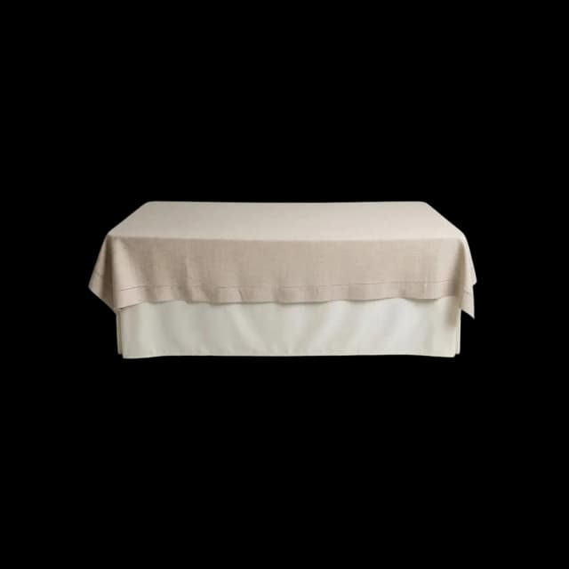 Tapa rústica beige 150 x 260 cm (m rectangular)
