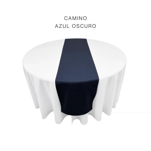 Camino azul oscuro