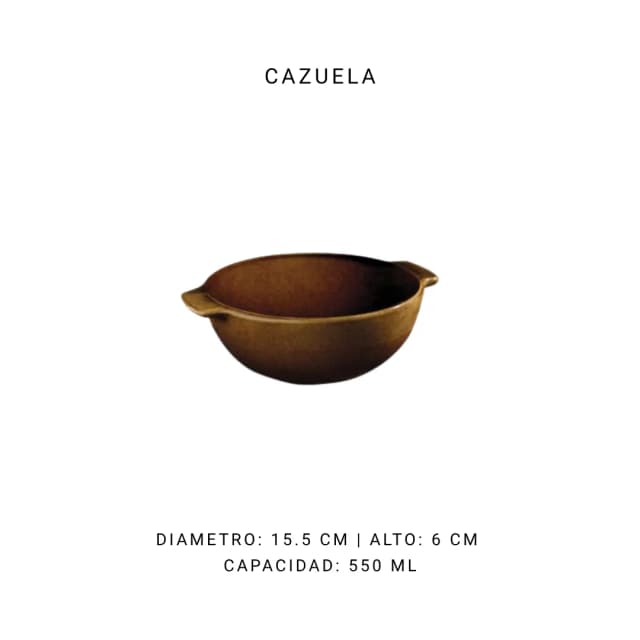 Cazuelas (390 - 580 ml)