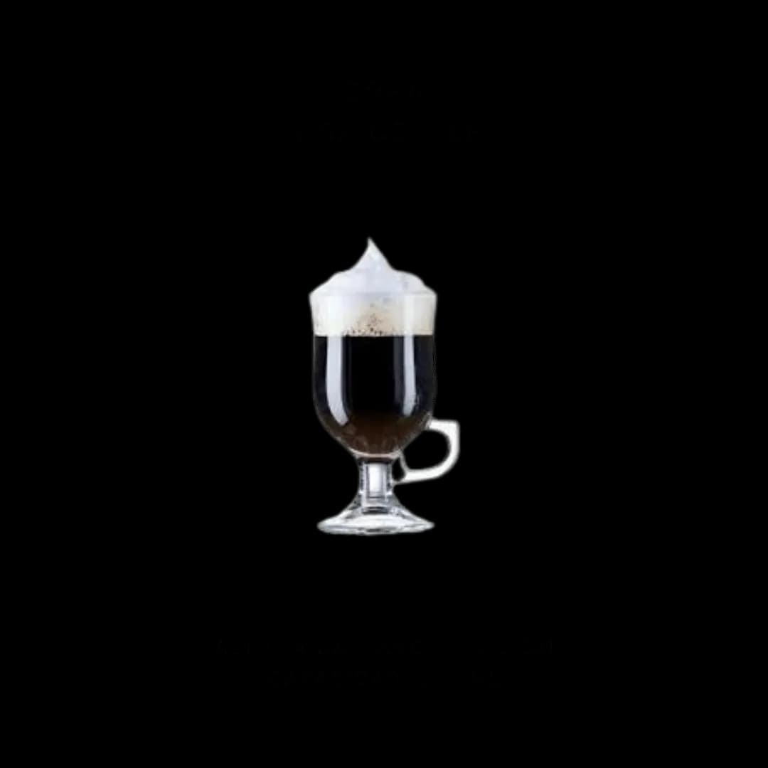 Copa irish coffee (230 ml) — alquiler en Bogotá
