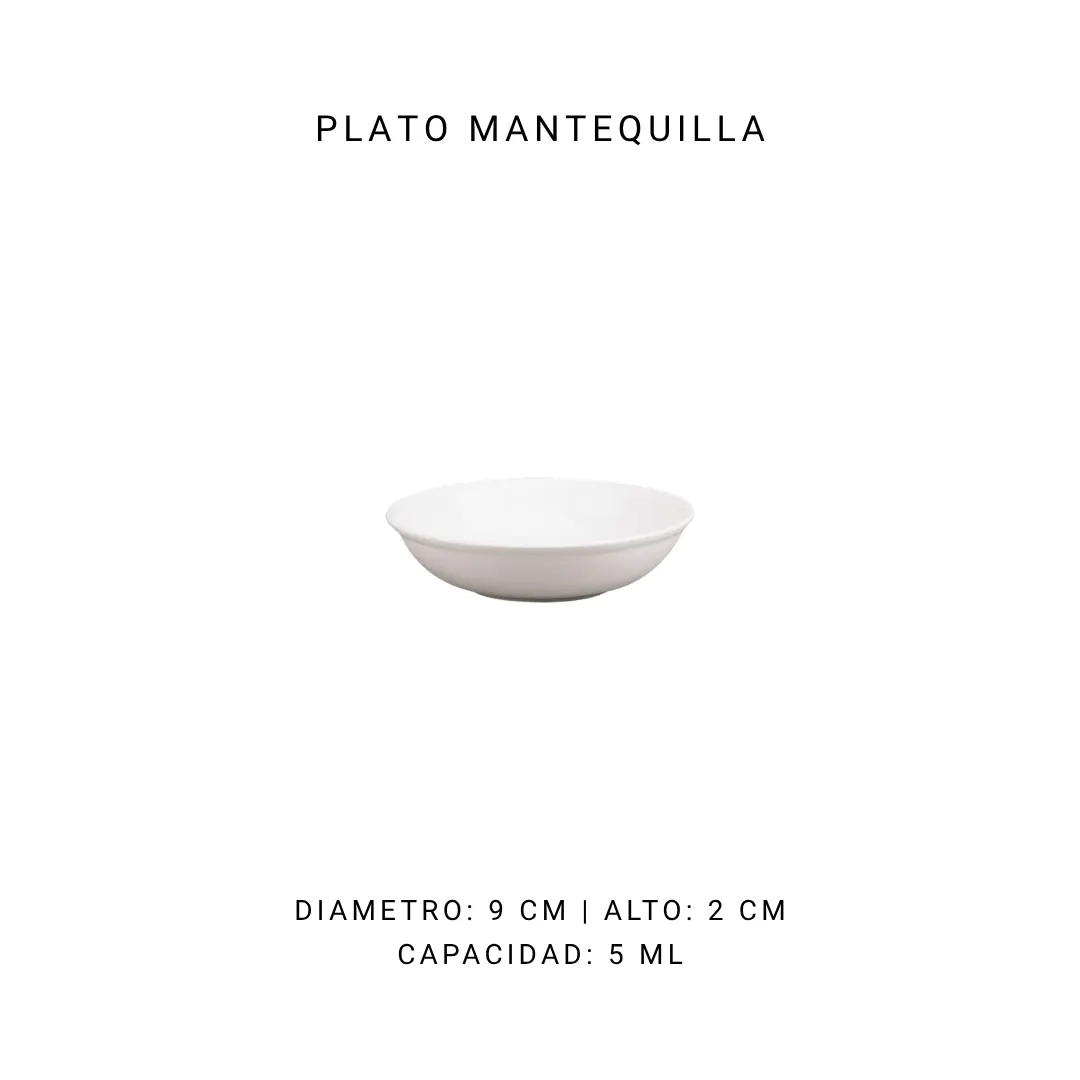 Plato mantequilla — alquiler en Bogotá