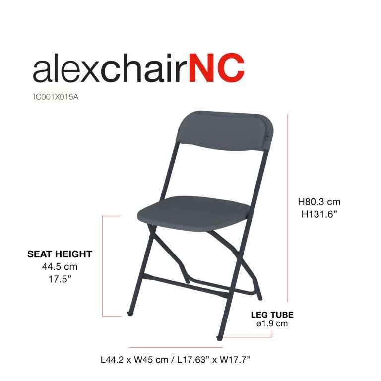 Alex Chair – Shark Grey